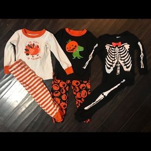 Fall Season Toddler PJs